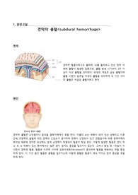 간호진단 만성 경막하 출혈 케이스 chronic subdural hemorrhage