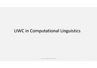 Intro to LIWC presentation (ppt+script)