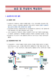 송금 및 추심방식 핵심정리
