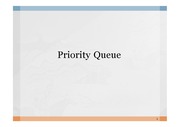 자료구조 및 알고리즘 자료 Priority Queue