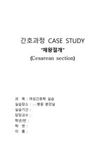 제왕절개 케이스 스터티 (c-sec) case study