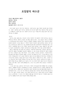 호밀밭의 파수꾼(독후감)
