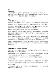 뇌졸중(stroke) 문헌고찰 레포트