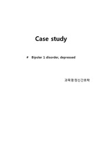 정신간호 CASE STUDY bipolar
