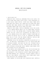 [A+자료] 조선대 &lt;재미있는 일본언어 문화관광&gt; 레포트