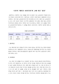 [보고서]나만의 재테크 아이디어와 그에 따른 방안(정기적금,주식투자,P2P금융투자,크라우드펀딩)
