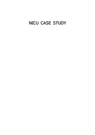 NICU RDS CASE STUDY 간호과정 3개 포함한 굉장히 자세한 케이스자료입니다.