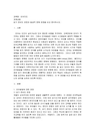 읽기 준비도 관점과 발생적 문해 관점을 비교 분석하시오