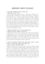 현대차 자기소개서