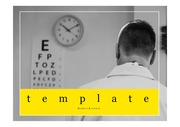 시력 시력검사 눈건강 안구건강 PPT템플릿