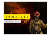 화재,소방,응급구조 PPT템플릿