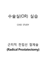 [수술실 case study] Radical Prostatectomy 케이스스터디