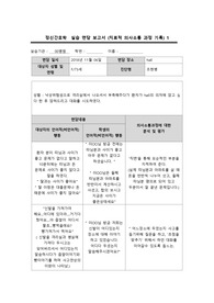 정신간호학실습, 면담, 치료적의사소통을 이용한 면담