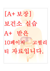 [A+자료]지역사회간호학 보건소 실습 컨퍼런스 자료입니다. 2가지 간호진단, 2가지 간호과정을 포함한 10페이지 고퀄리티 자료입니다.