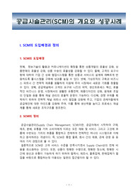 공급사슬관리(SCM)의 개요와 성공사례