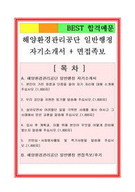 행정직 자기소개서, 사무직 자소서