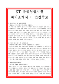 KT자기소개서