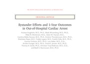 Bystander efforts and 1-Year outcomes in Out-of-Hospital cardiac arrest
