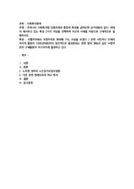 우리나라 사회복지법 입법과정의 종합적 특성을 살펴보면 상기내용과 같다. 위에서 제시하고 있는 특성 2가지 이상을 선택