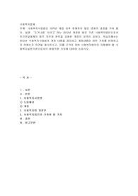 사회복지사업법은 1970년 제정 이후 현재까지 많은 변화의 과정을 거쳐 왔다. 일명 ‘도가니법’이라고 하는 2012년 개정된 법