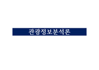 관광산업 및 관련 기업의 관광정보시스템 활용사례에 대한 내용을 제시하고 발표하시오