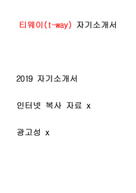 티웨이 자기소개서 광고x // 인터넷 복사 자료 x //  많은 도움이 되셨으면 좋겠습니다.