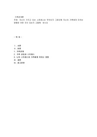 자신이 가지고 있는 스트레스는 무엇인지 그로인해 자신의 가족에게 미치는 영향은 어떤것이 있는지 고찰해  보시