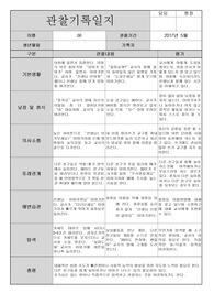 만2세 5월 관찰일지