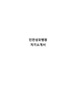 2018 인천성모병원 자기소개서 합격