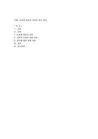 남성과 여성의 사랑의 방식차이