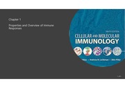 Cellular and Molecular Immunology Ch1~Ch15 정리