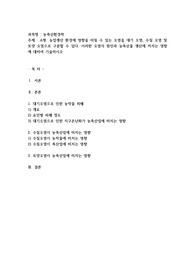 (농축산환경학 A형) 농업생산 환경에 영향을 미칠 수 있는 오염을 대기 오염, 수질 오염 및 토양 오염으로 구분할 수 있다. 이러한 오염의 원인과 농축산물 생산에 끼치는 영향에 대하여 기술하시오
