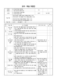 [진로 교수학습 과정안][수업지도안] 진로 과목 중 &#039;직업 기초 능력의 종류와 향상&#039; 단원의 수업지도안입니다. 유용하게 사용하시기 바랍니다.