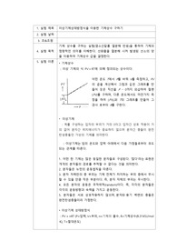 이상기체상태방정식을 이용한 기체상수 구하기 예비보고서