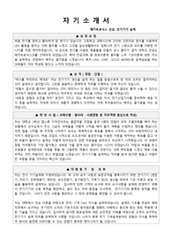 전문대 이공계 메카트로닉스 전공, 전기기기 설계, 직무 중심의 자소서