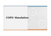 (성인간호학)COPD 배경/ 1차평가및중재/ 2차평가및중재 를 나누어 간단하게 알짜베기로 만든 PPT