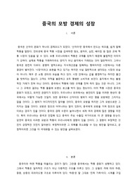 중국의 모방 문화 소논문