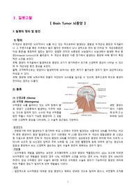 [성인간호학-신경외과실습]Brain Tumor 뇌종양 케이스 간호과정