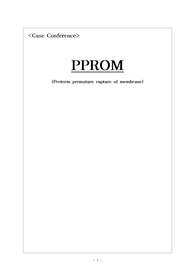 [모성간호학-케이스실습]만삭전조기파막(PPROM) 간호과정