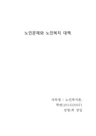 노인복지론최종rwoort