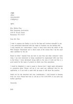 follow up letter, 회사에 보내는 영문 이메일