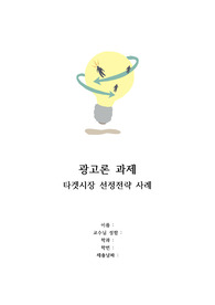 광고 타겟시장 선정 사례