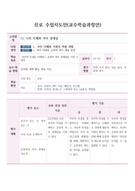 [수업지도안] 진로와 직업 중 &#039;나의 이해와 자아 정체감&#039;에 대한 수업지도안입니다. 진로 과목은 지도안 작성하기가 매우 어렵습니다. 따라서 본 지도안을 참고하시면 큰 도움이 될 것입니다.