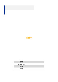 인적자원, 인사행정, 인사관리, 실적제 정리