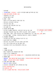 간호학개론 한국간호의 역사