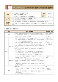 [수업지도안] 한국사 수업지도안 서민 문화의 전개와 영향