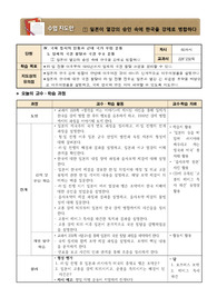 [수업지도안] 일제의 국권 침탈과 국권 수호 운동
