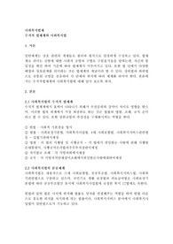 수직적 법체계와 사회복지법