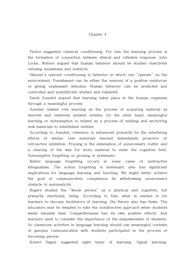 PLLT CHAPTER 4 HUMAN LEARNING 요약본