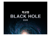 ppt 양식 / ppt 템플릿 / 블랙홀 / 우주 / 천문학 / 천체 / 교양